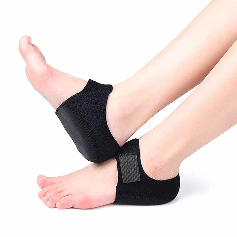 1 Pair Gel Heel Pad for Heel Pain Plantar Fasciitis, UK Heel Cups for Men & Women, Heel Support for Foot Pain,Spur,Cracked,Tendinitis