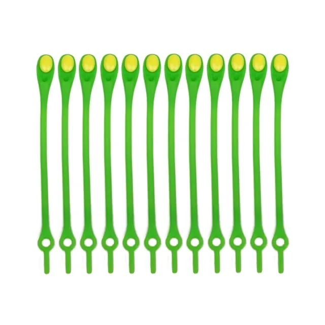 12pcs  Tie-Free Elastic Shoelaces