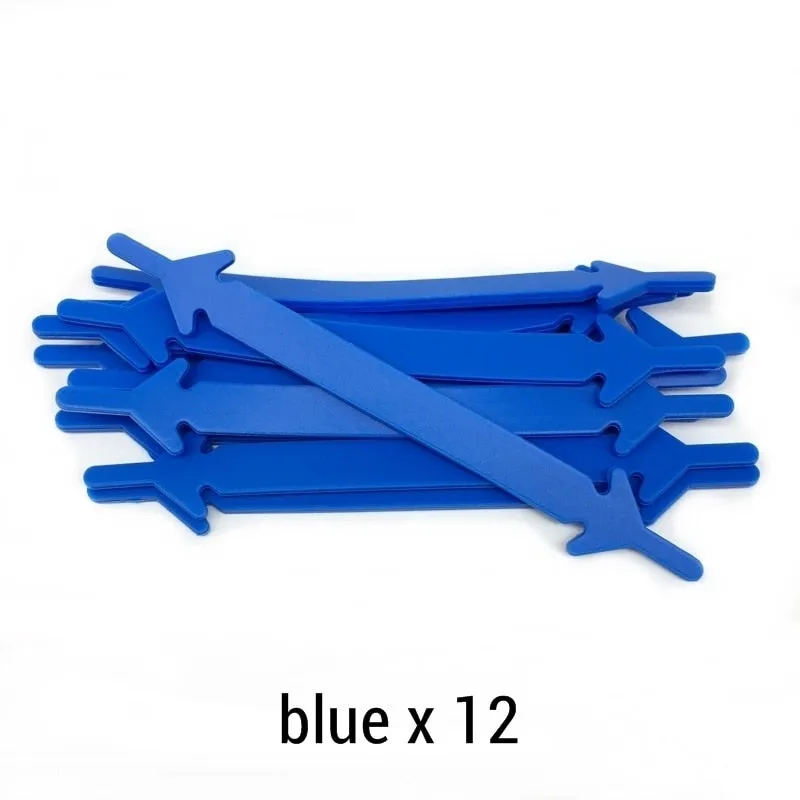 12pcs/lot Silicone Shoelaces No tie Elastic Shoe Laces