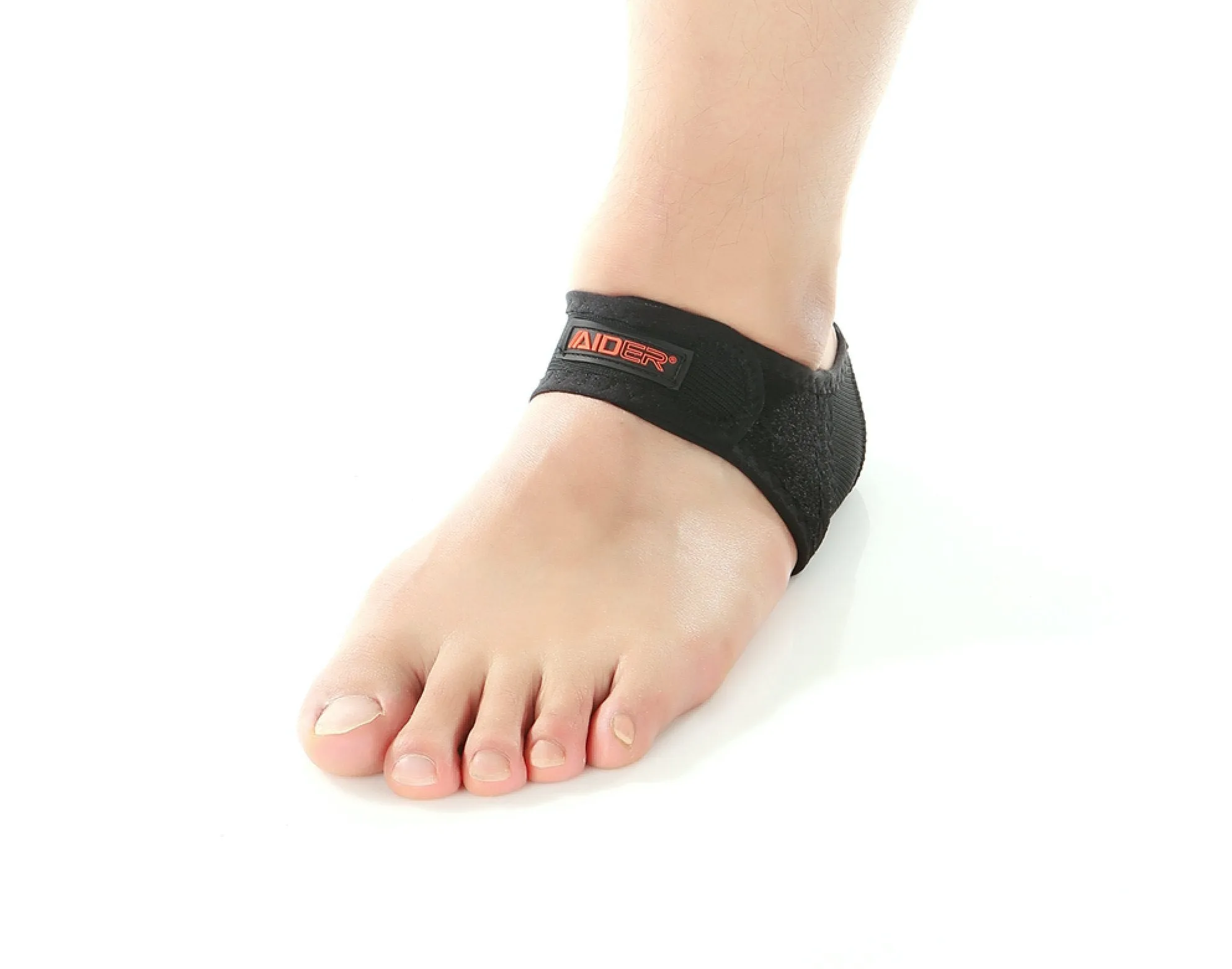 Aider Plantar Fasciitis Heel Pad - Comprehensive Plantar Fasciitis Heel Pads, Relieve Heel Pain, Plantar Fasciitis Therapy Wraps, Shock Absorbing pad under heel Left