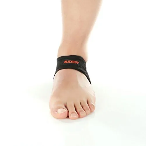 Aider Plantar Fasciitis Heel Pad - Comprehensive Plantar Fasciitis Heel Pads, Relieve Heel Pain, Plantar Fasciitis Therapy Wraps, Shock Absorbing pad under heel Left