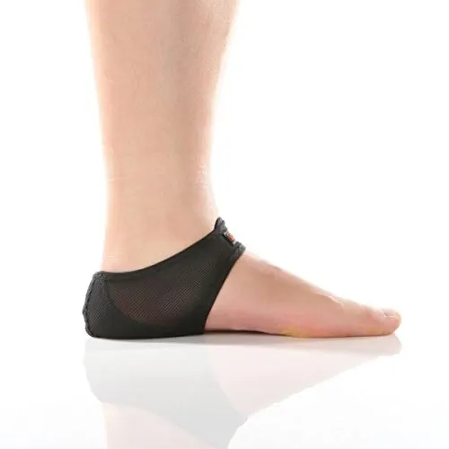 Aider Plantar Fasciitis Heel Pad - Comprehensive Plantar Fasciitis Heel Pads, Relieve Heel Pain, Plantar Fasciitis Therapy Wraps, Shock Absorbing pad under heel Left