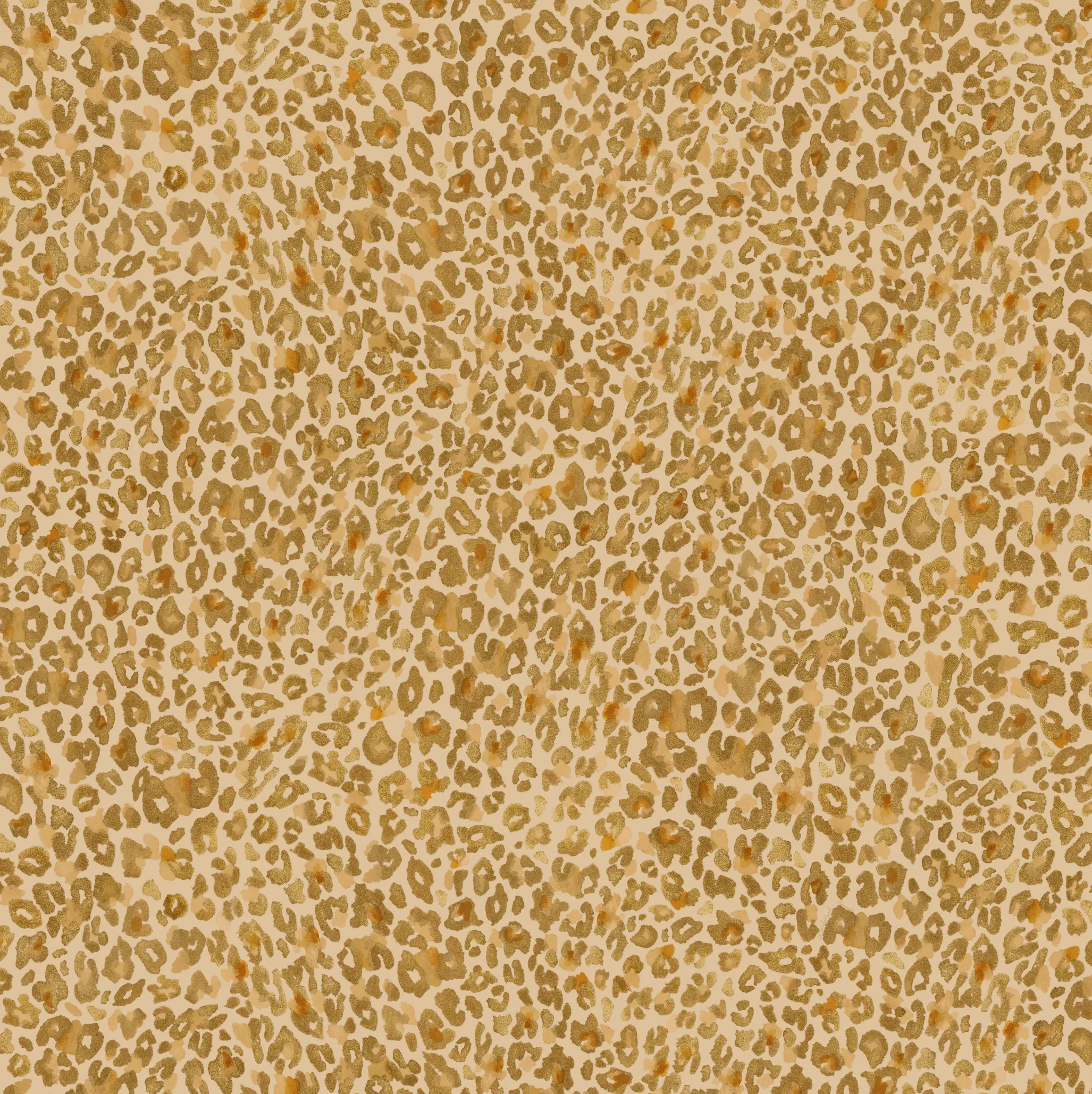 Aureum Leopard Silk Modal Scarf