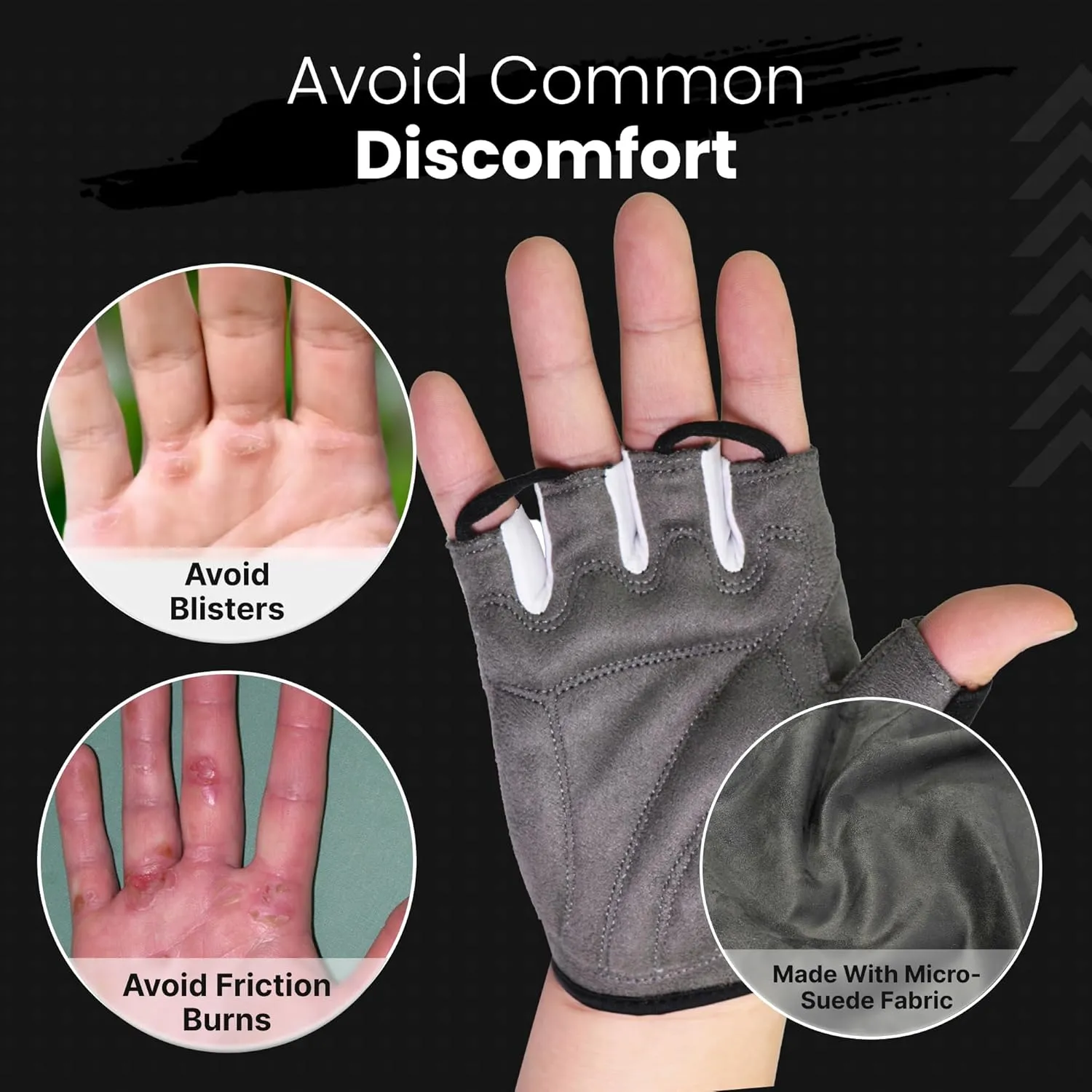 Bike Gloves for Men Cycling Biking Gloves Women - Padded Shock Absorbing Bicycle Riding, Anti-Slip Breahtable Half-Finger 's for Mountain Biker Ebike
