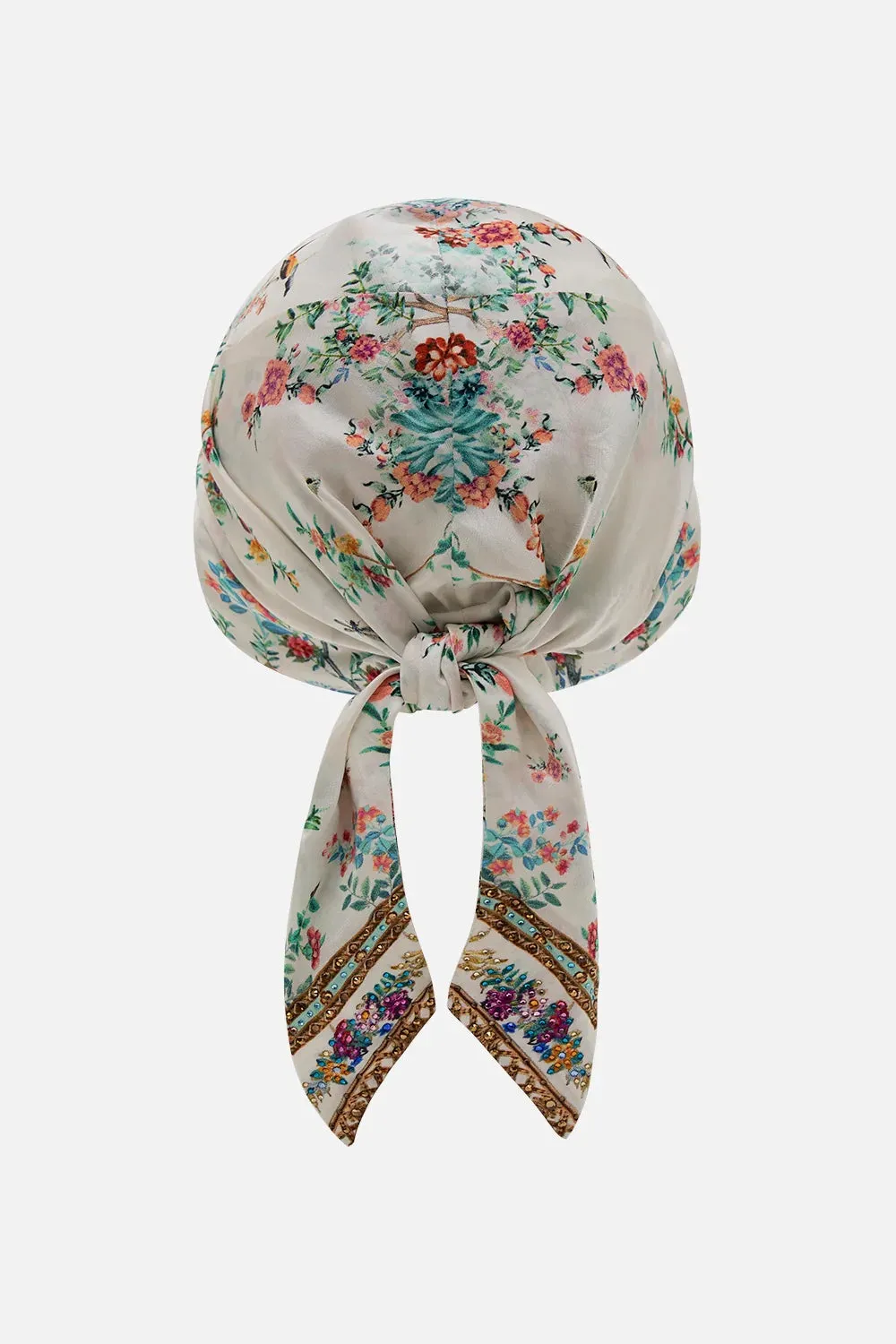 CAMILLA PLUMES AND PARTERRES HEADSCARF