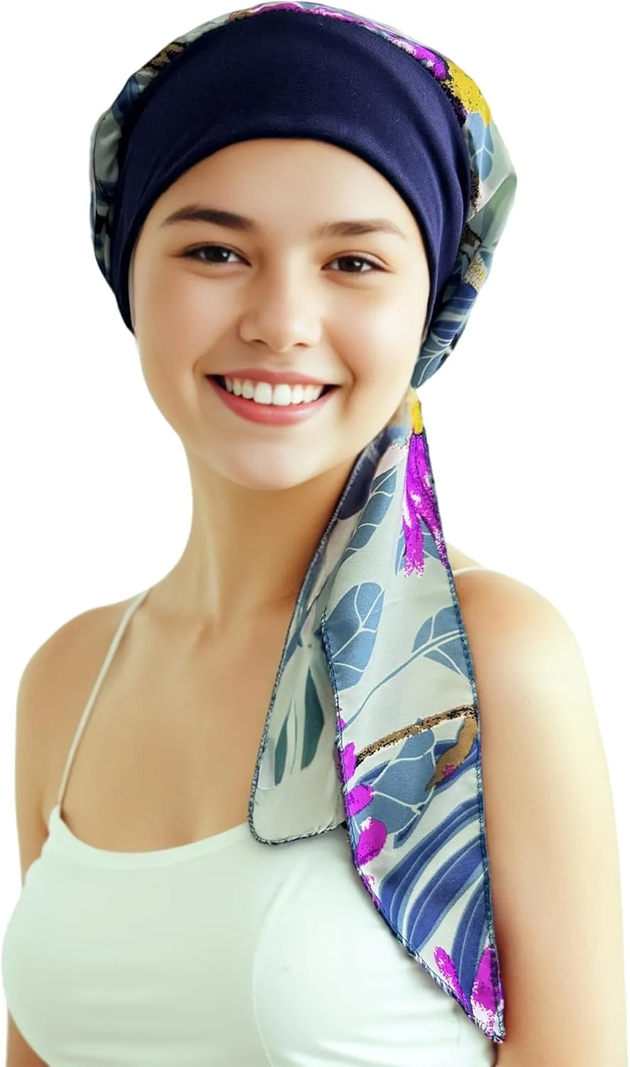 Chemo Headwear Turbans for Women, Cancer Head Scarf Head Coverings Caps, Head Wraps for Cancer Patients