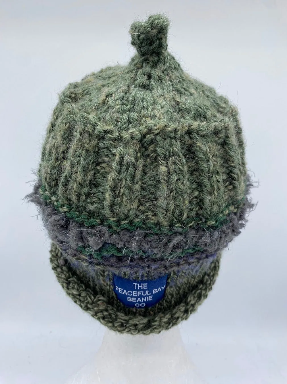 CHUNKY CLASSIC BEANIE - OLIVE ii - medium.