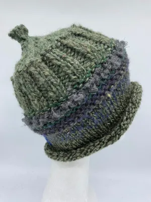 CHUNKY CLASSIC BEANIE - OLIVE ii - medium.