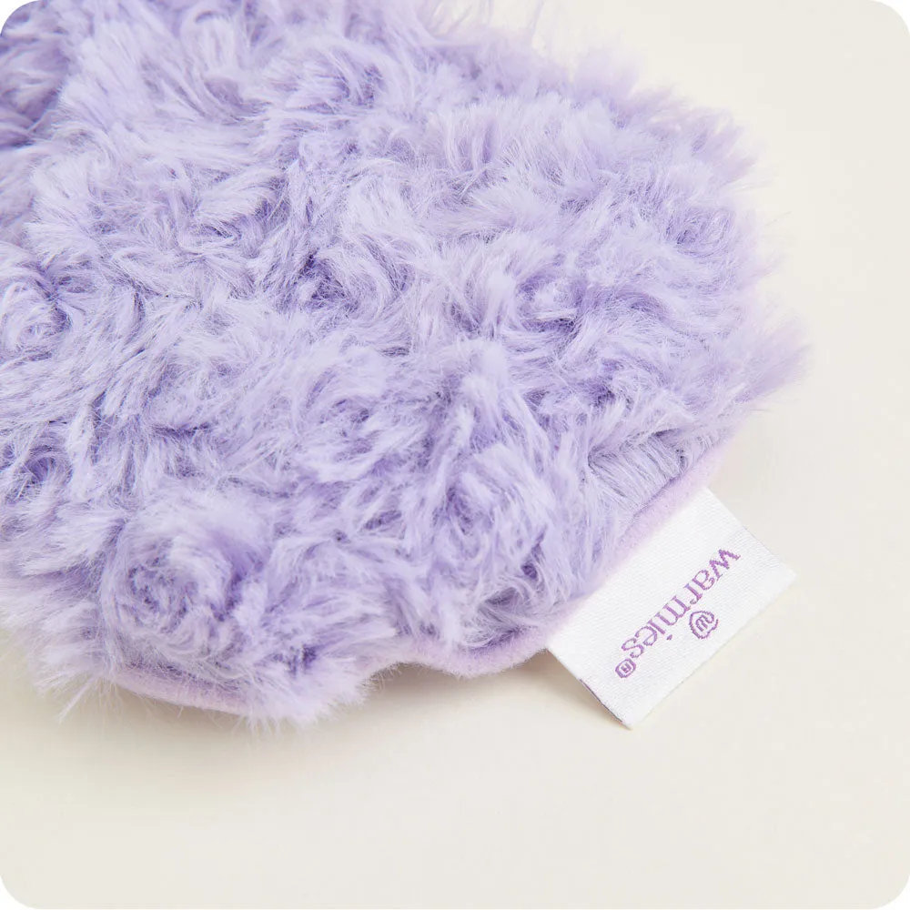 Curly Purple Warmies Eye Mask