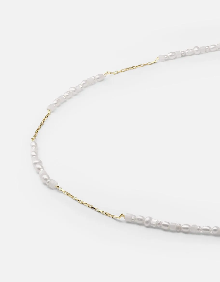 Daija Waist Chain, Gold Vermeil w/Pearls
