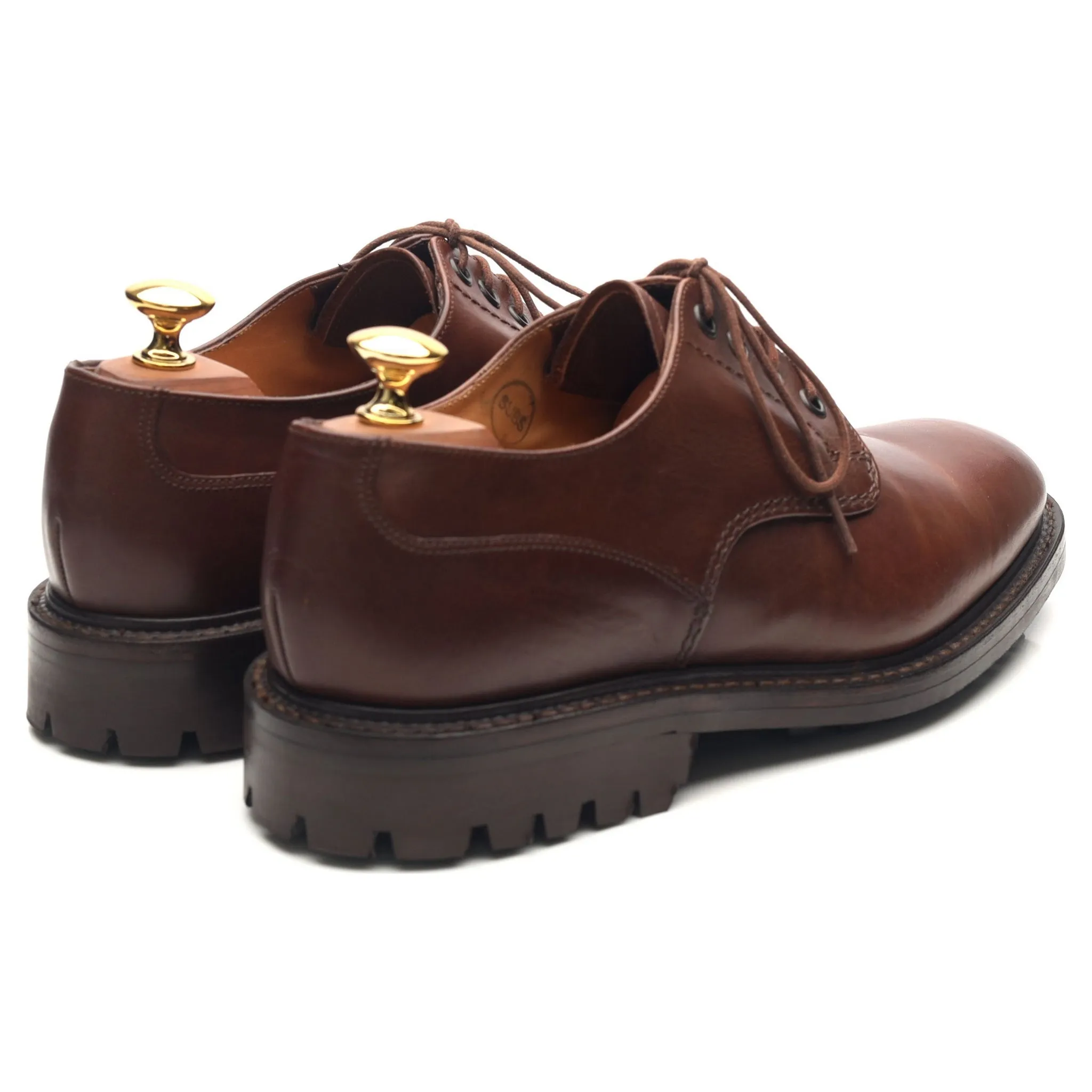 'Epsom' Brown Leather Derby UK 6.5 F