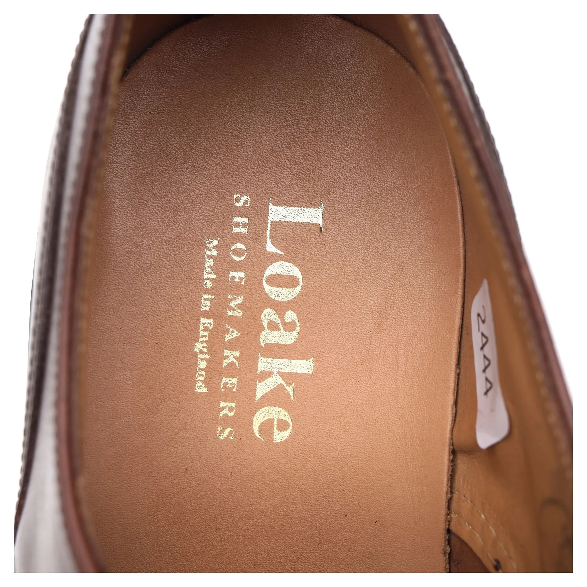 'Epsom' Brown Leather Derby UK 6.5 F