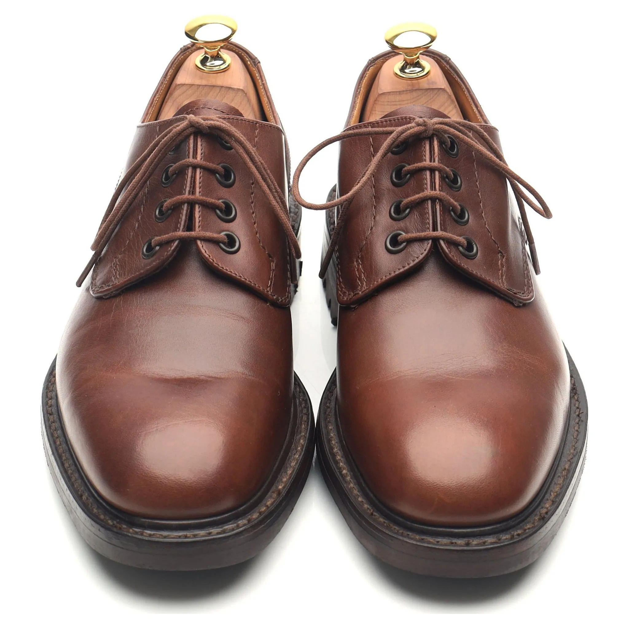 'Epsom' Brown Leather Derby UK 6.5 F