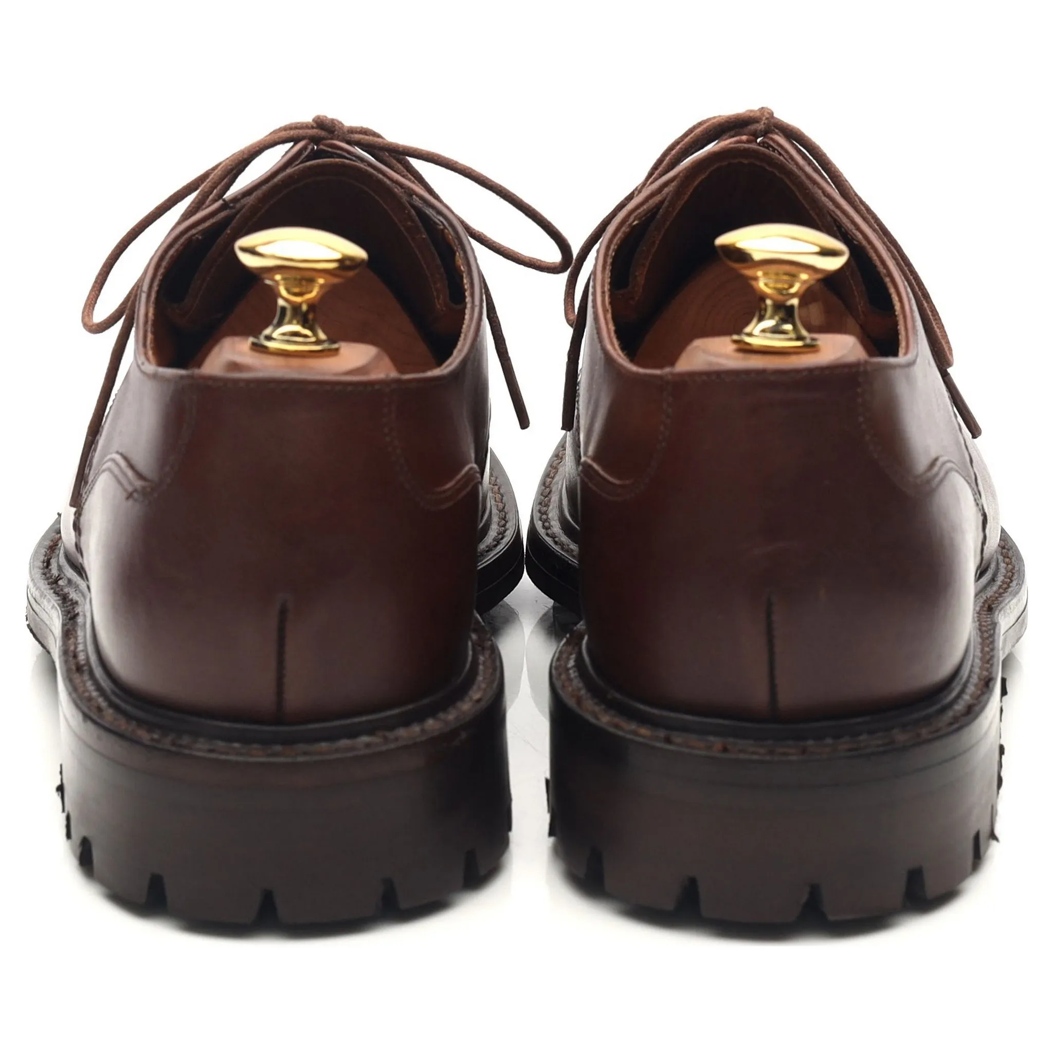 'Epsom' Brown Leather Derby UK 6.5 F
