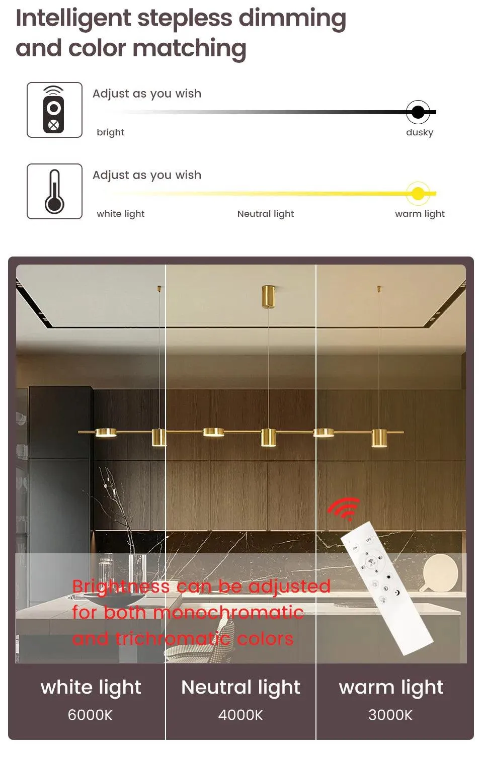 Gold Pendant Lights for Kitchen