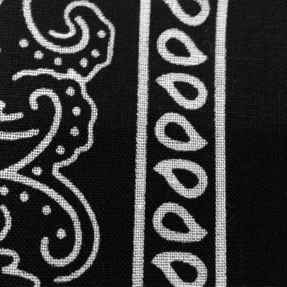 Green Bandana - Dozen (Paisley)