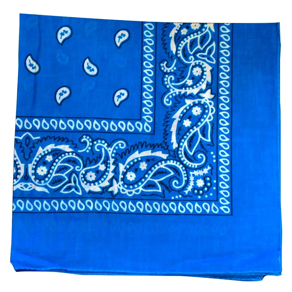 Green Bandana - Dozen (Paisley)