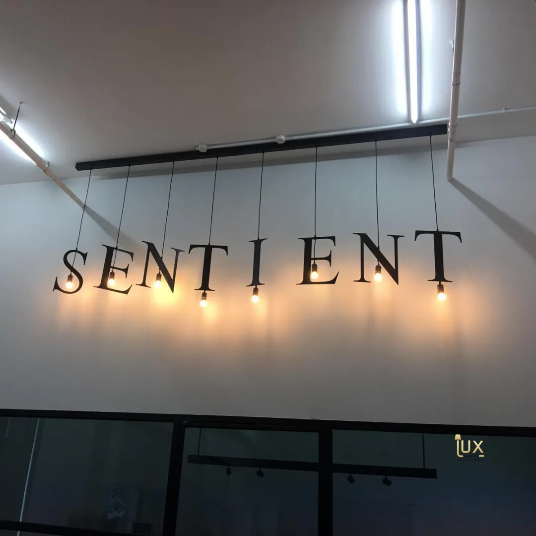 Minimalist Alphabet Pendant Light