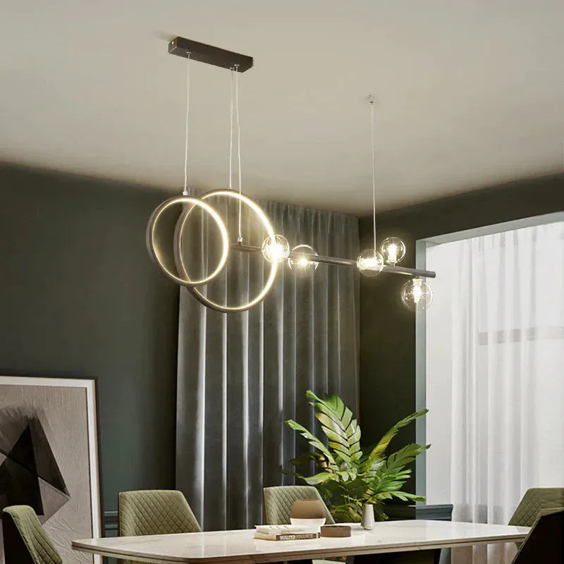 Modern Minimalist Light Luxury Strip Restaurant Bar Minimalist Lamps