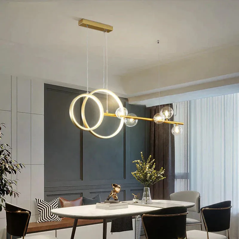 Modern Minimalist Light Luxury Strip Restaurant Bar Minimalist Lamps