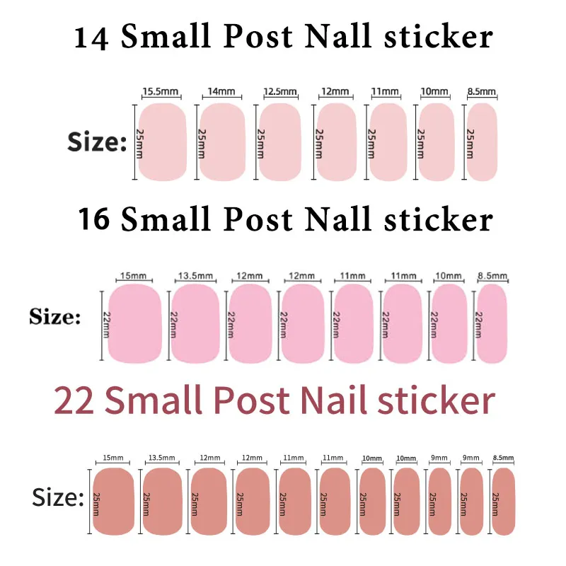 Nail Art Stickers UNE025