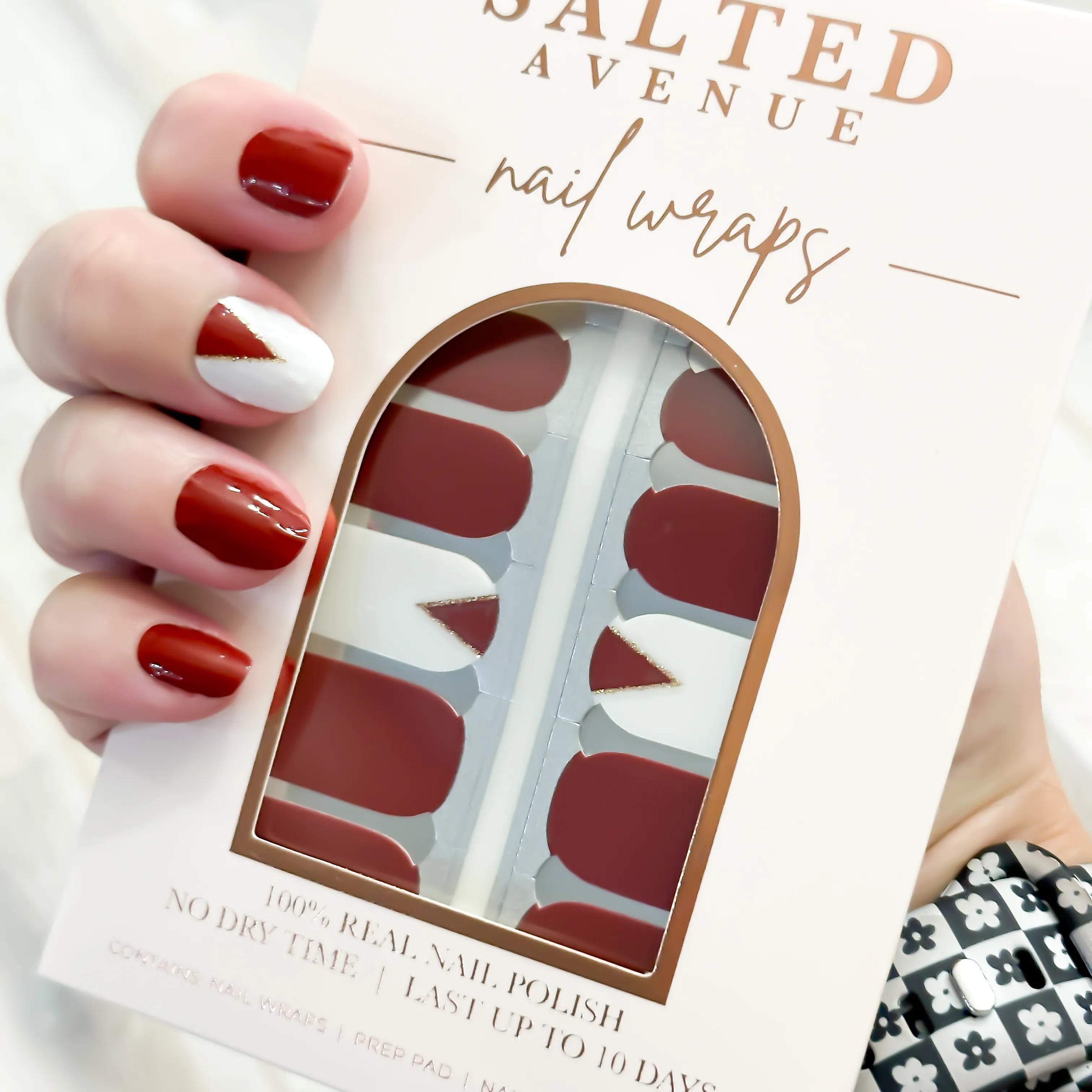Nail Wrap - Merlot