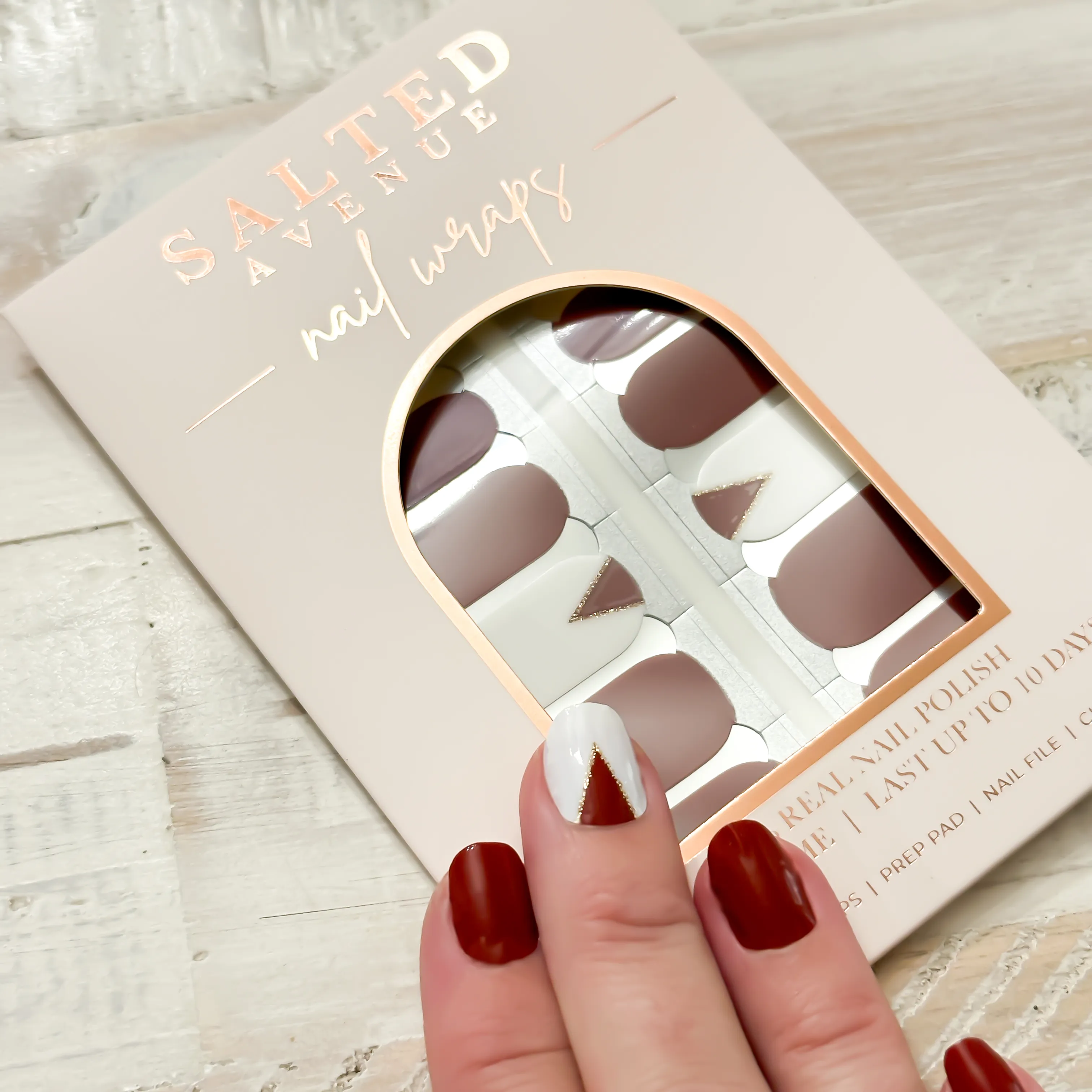 Nail Wrap - Merlot