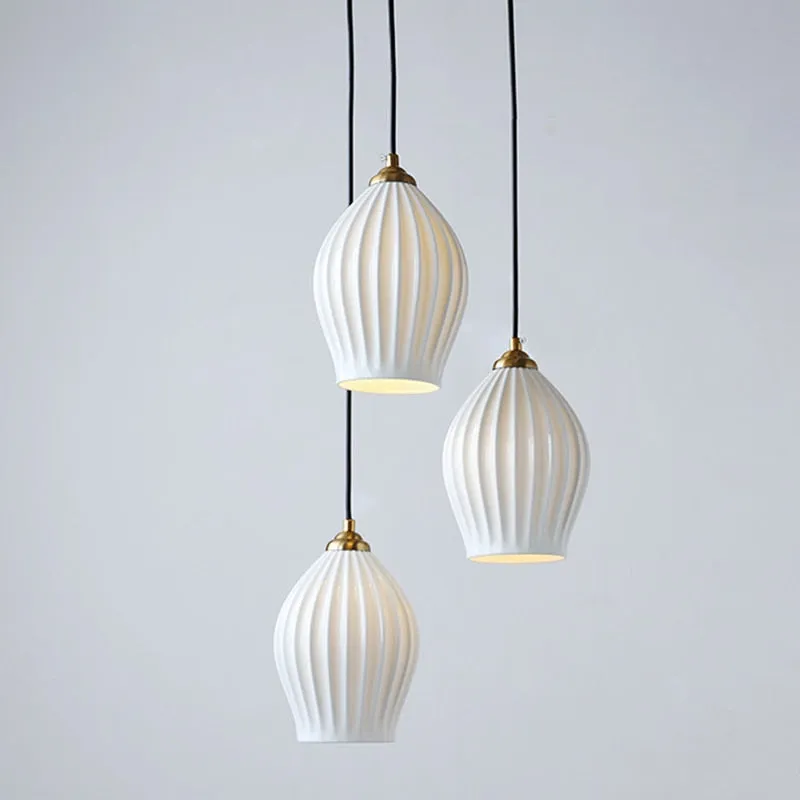 Paola Ceramic Minimalist Pendant Lamp