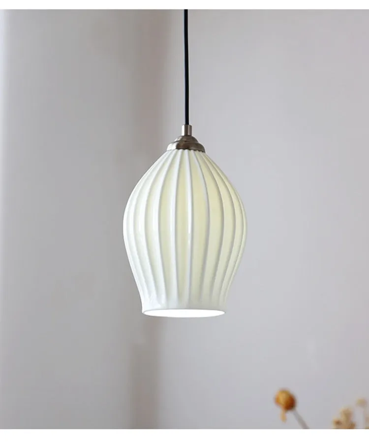 Paola Ceramic Minimalist Pendant Lamp