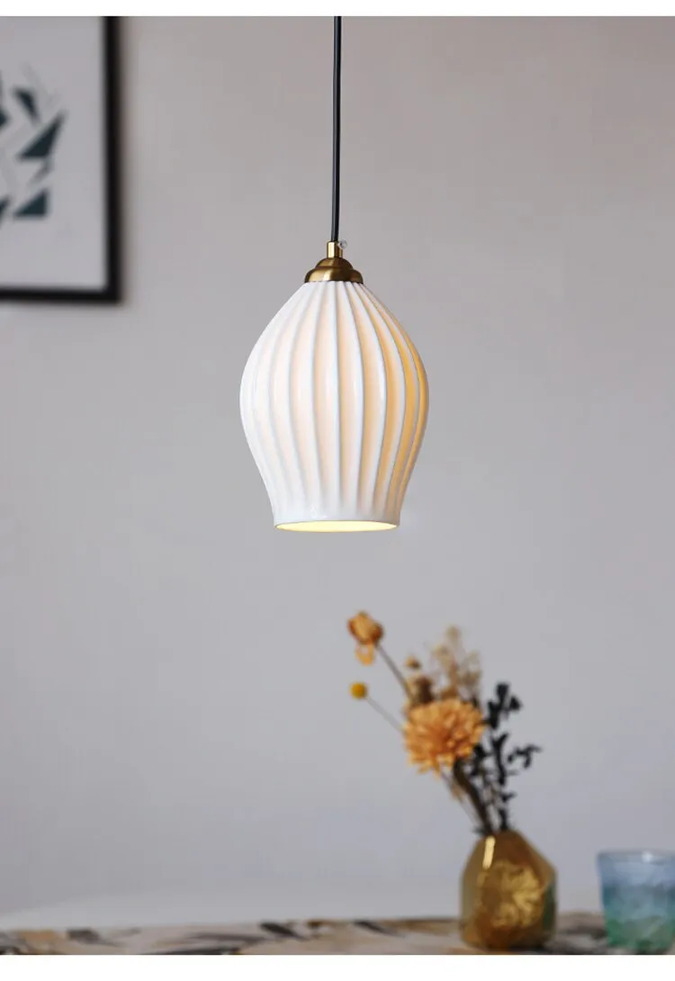 Paola Ceramic Minimalist Pendant Lamp