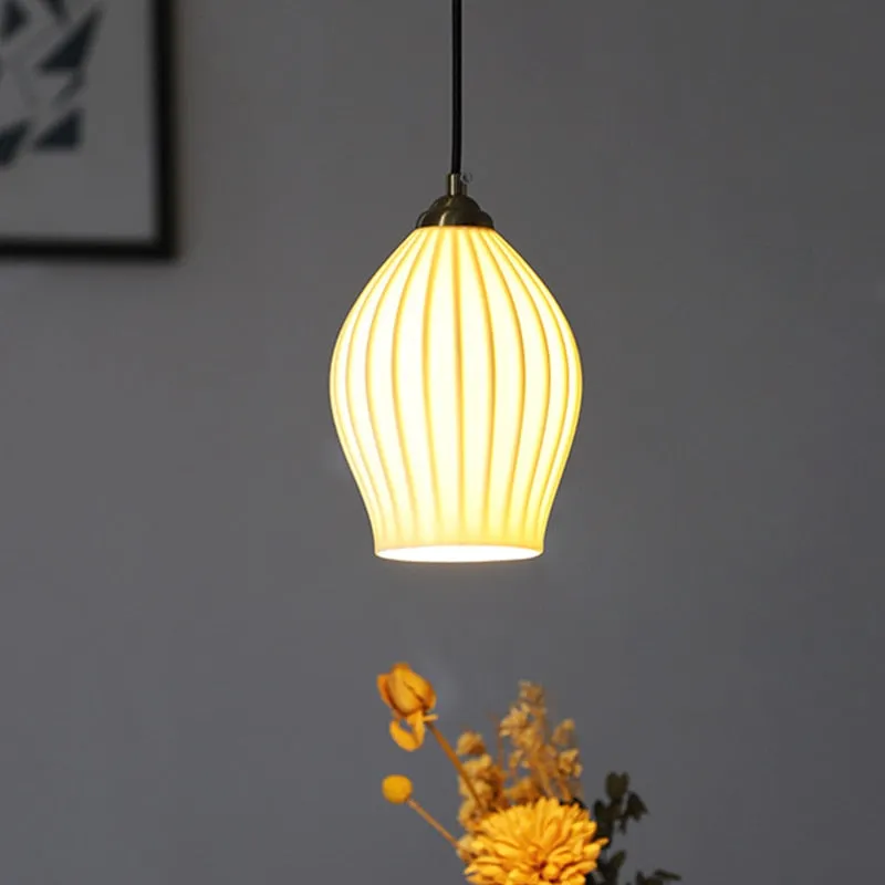 Paola Ceramic Minimalist Pendant Lamp