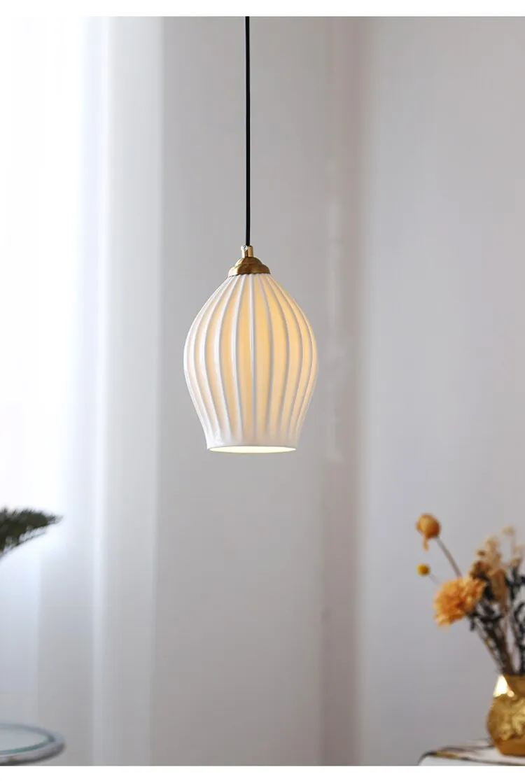 Paola Ceramic Minimalist Pendant Lamp