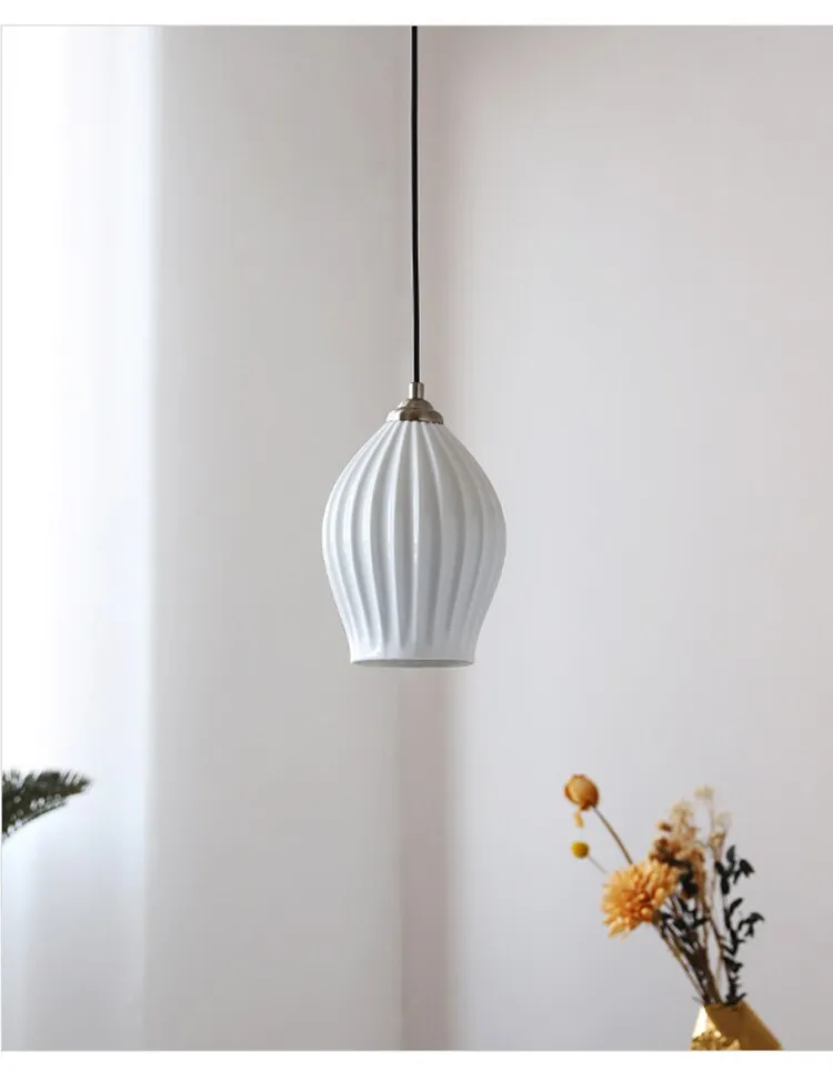 Paola Ceramic Minimalist Pendant Lamp