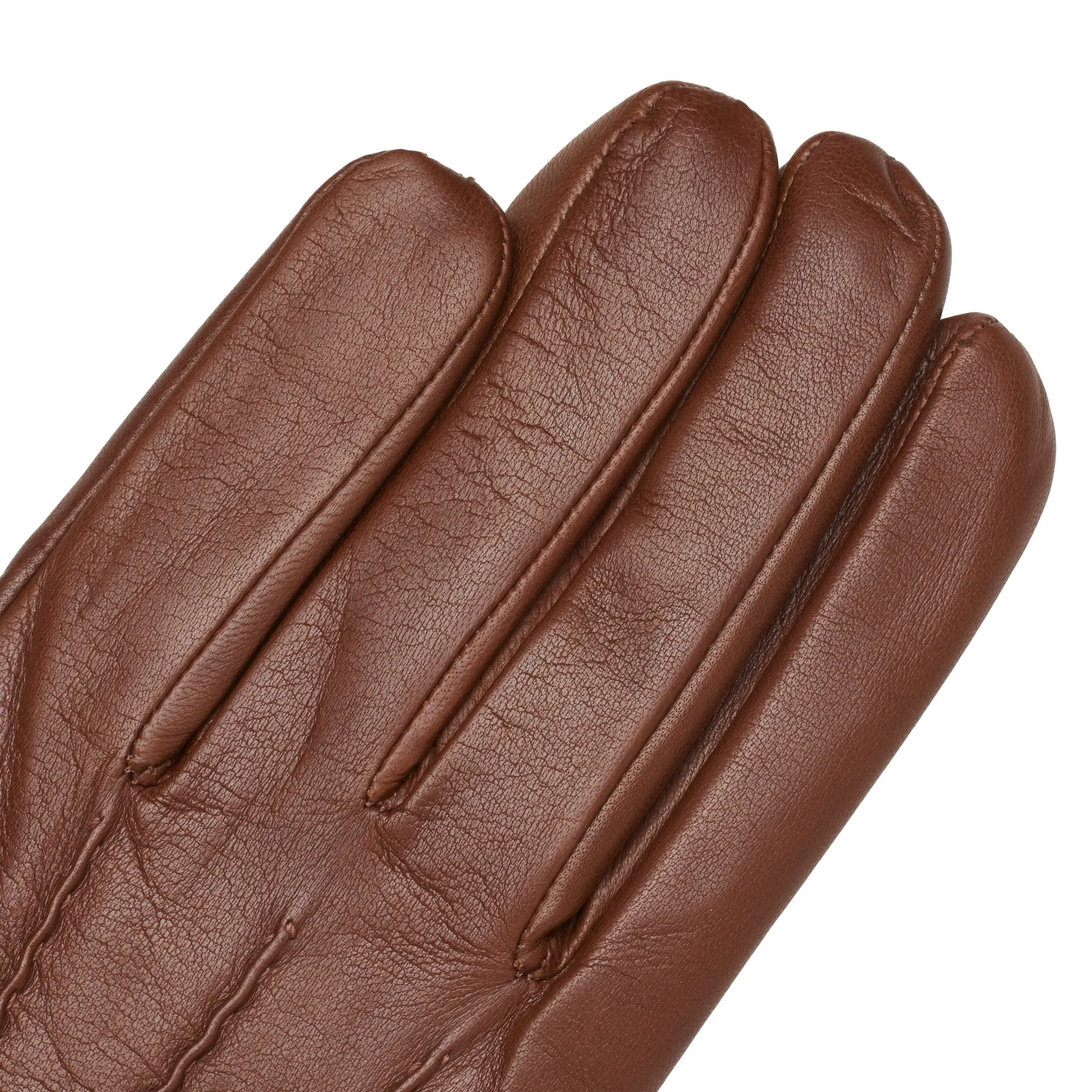 San Severo Saddle Brown Leather Gloves