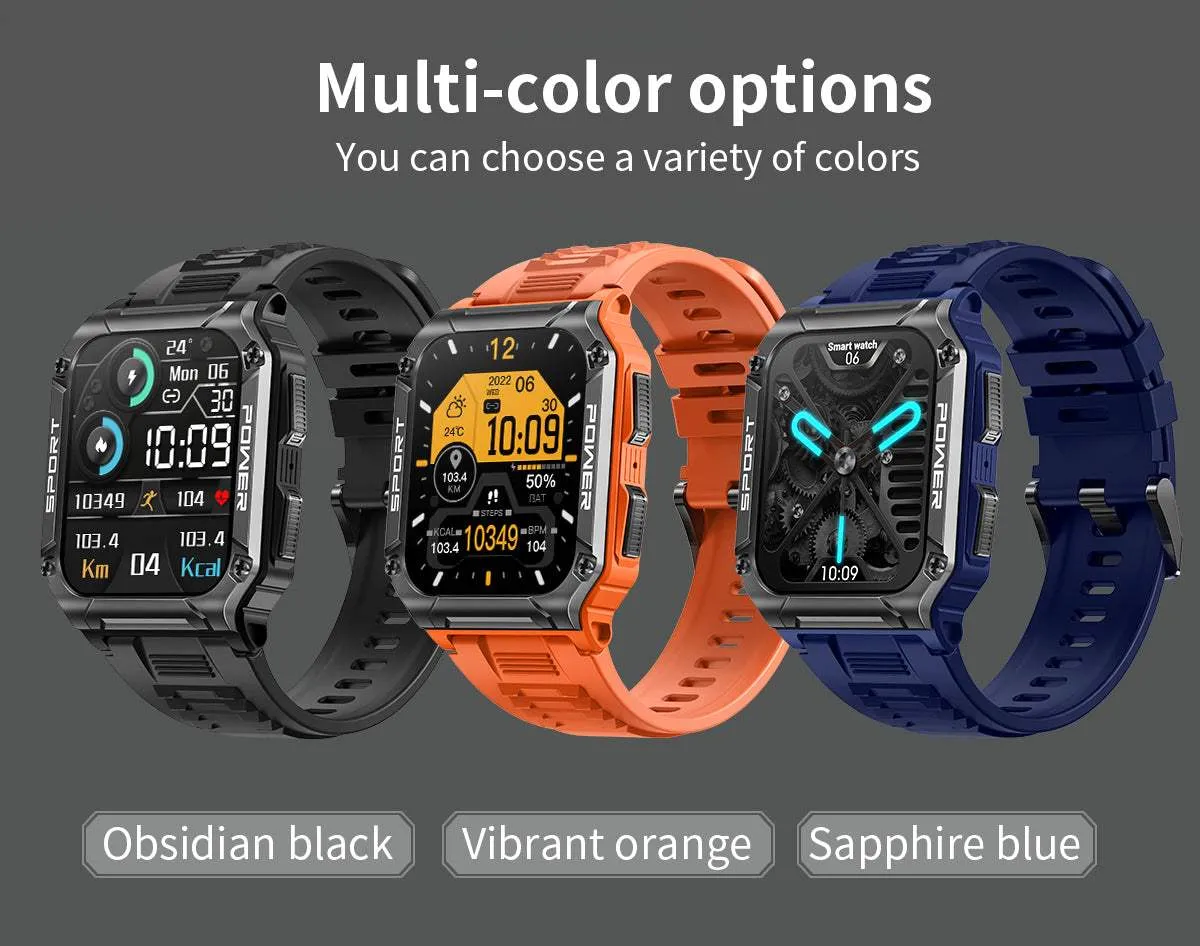 Sport Smart Watch W/ Multiple Tracking Features