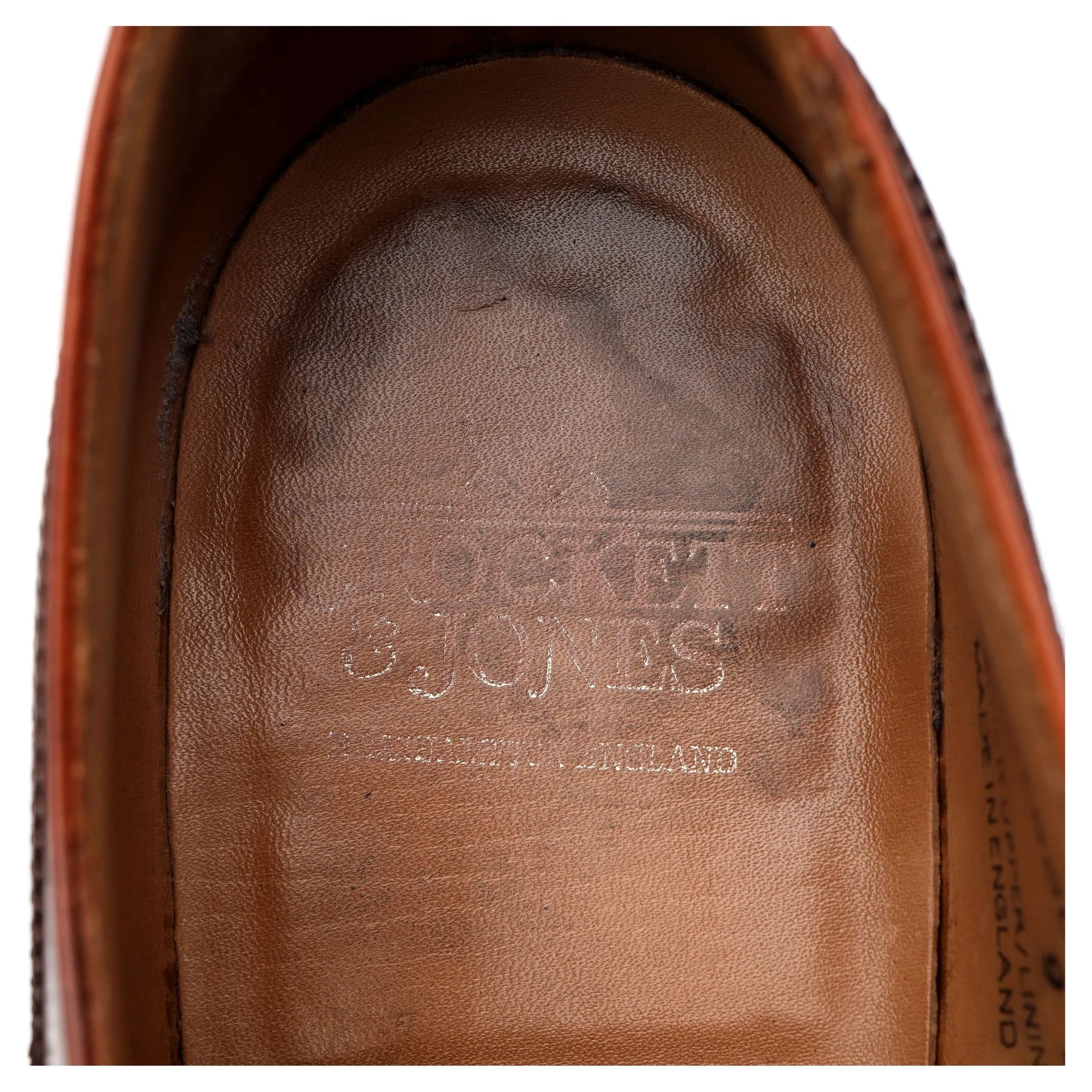 'Westbourne' Tan Brown Leather Oxford UK 9 E