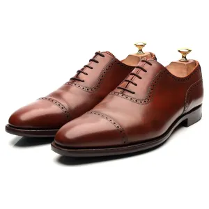 'Westbourne' Tan Brown Leather Oxford UK 9 E