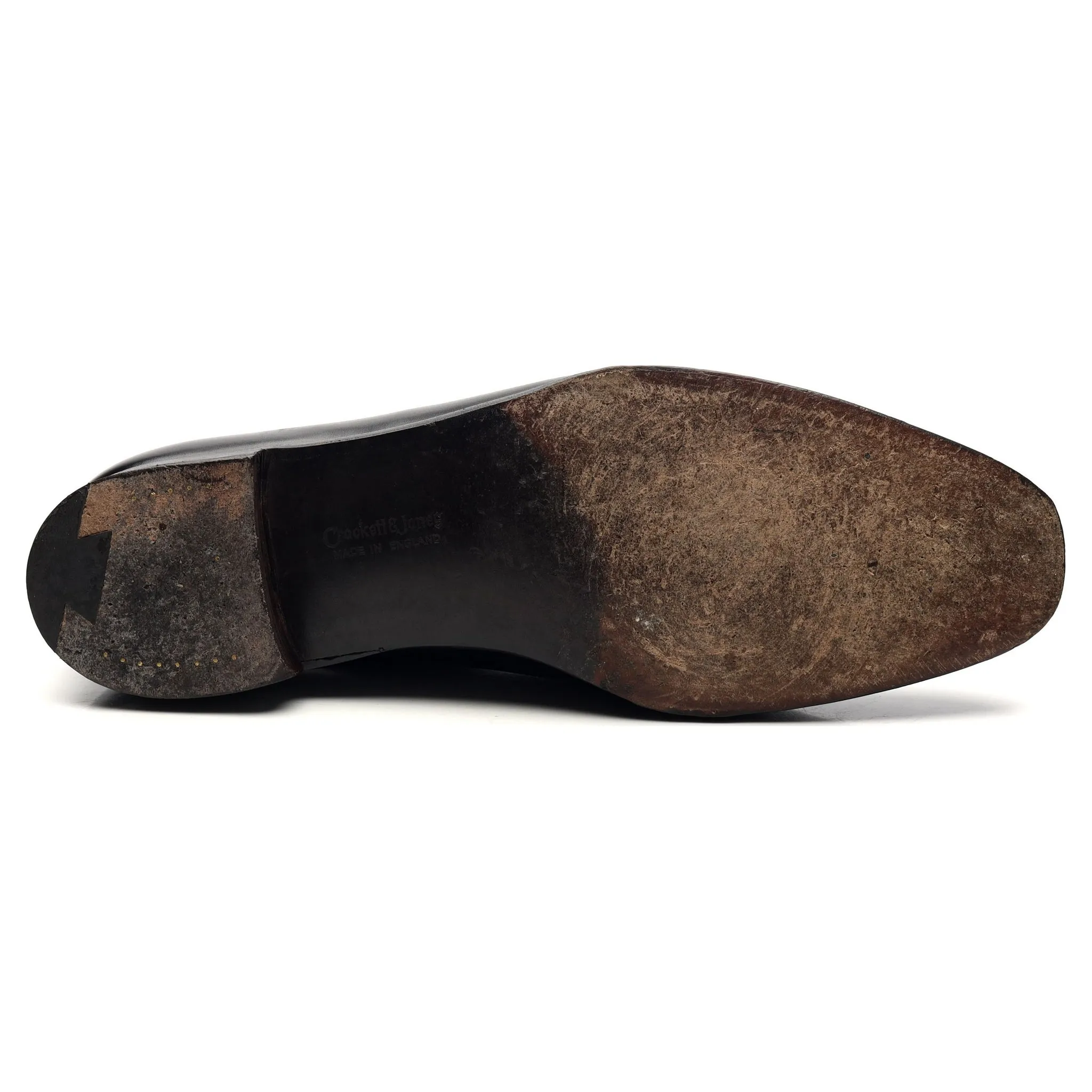 'Weymouth' Black Leather Oxford UK 11 E