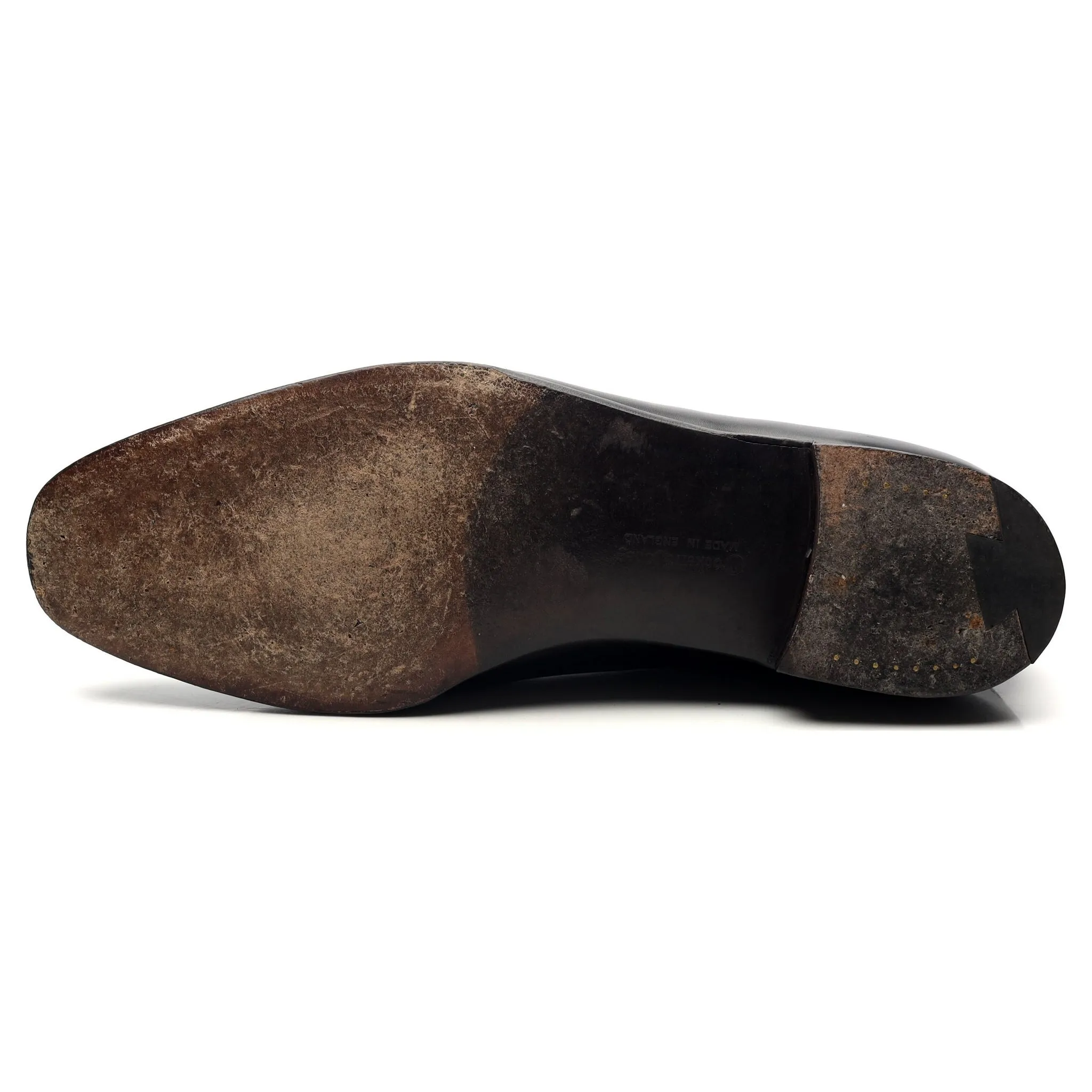 'Weymouth' Black Leather Oxford UK 11 E