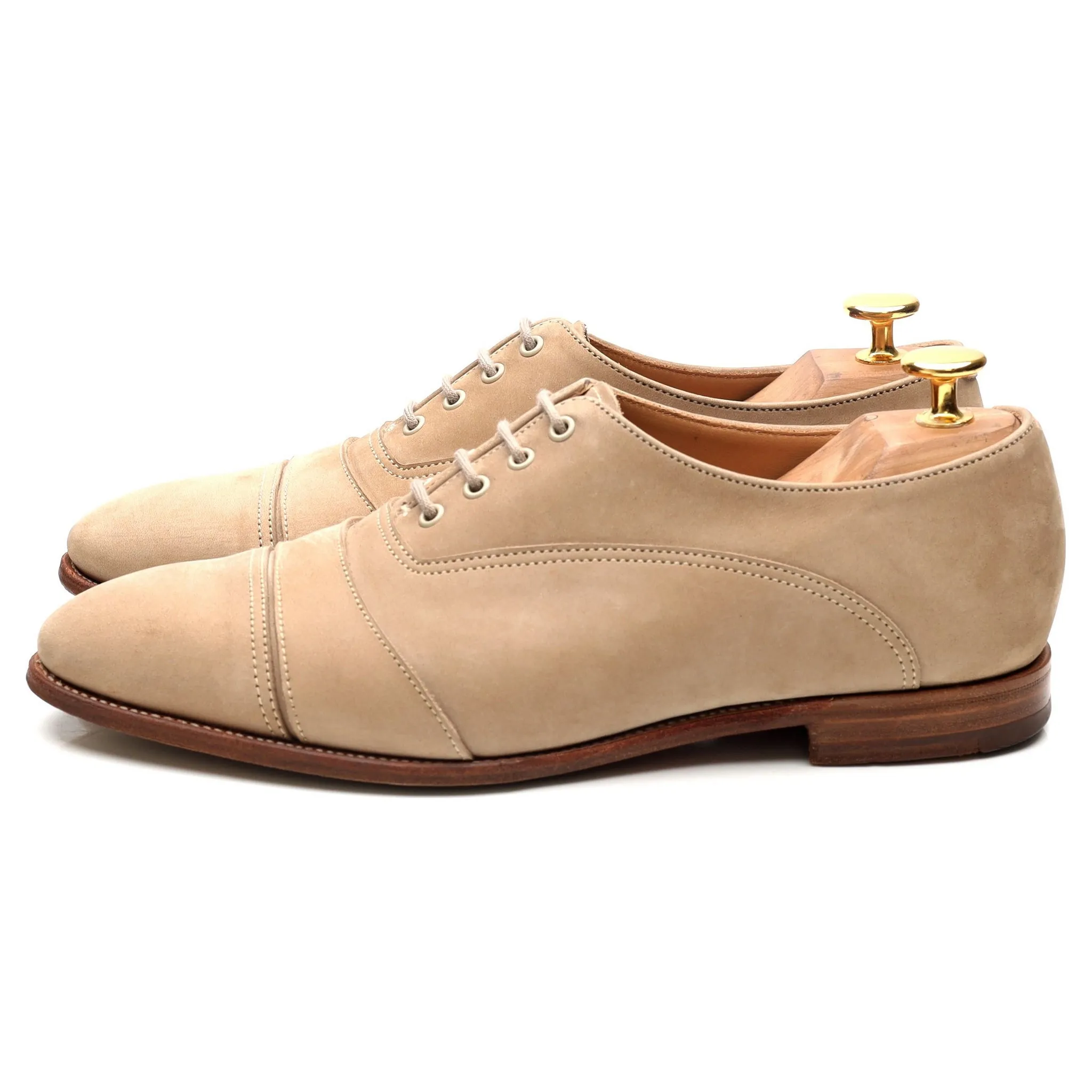 Women's 'Flora' Stone Nubuck Oxford UK 6 C
