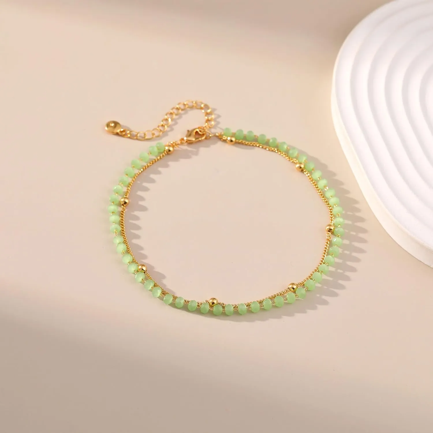 Yumikoo 18k Gold Plated Anklet Ankle Bracelets for Women