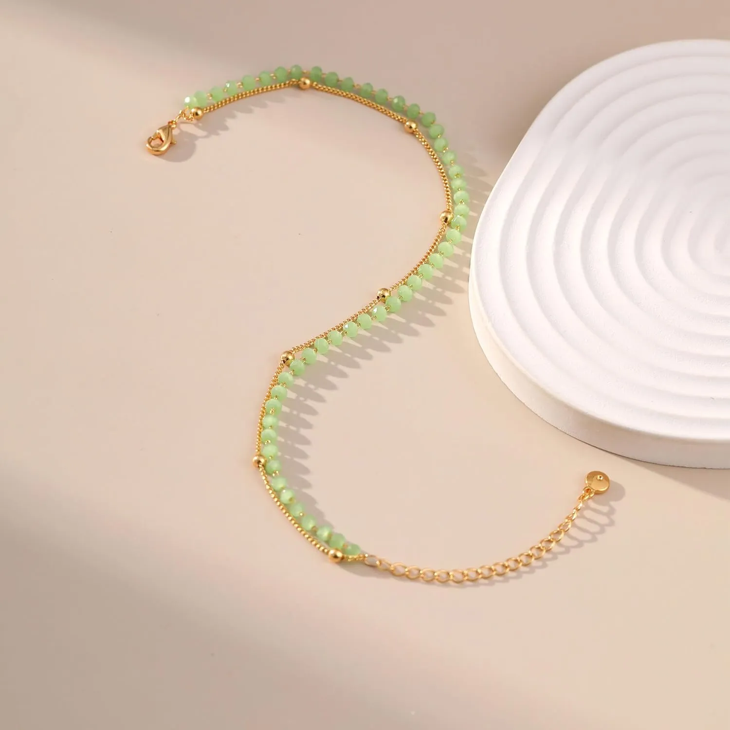 Yumikoo 18k Gold Plated Anklet Ankle Bracelets for Women