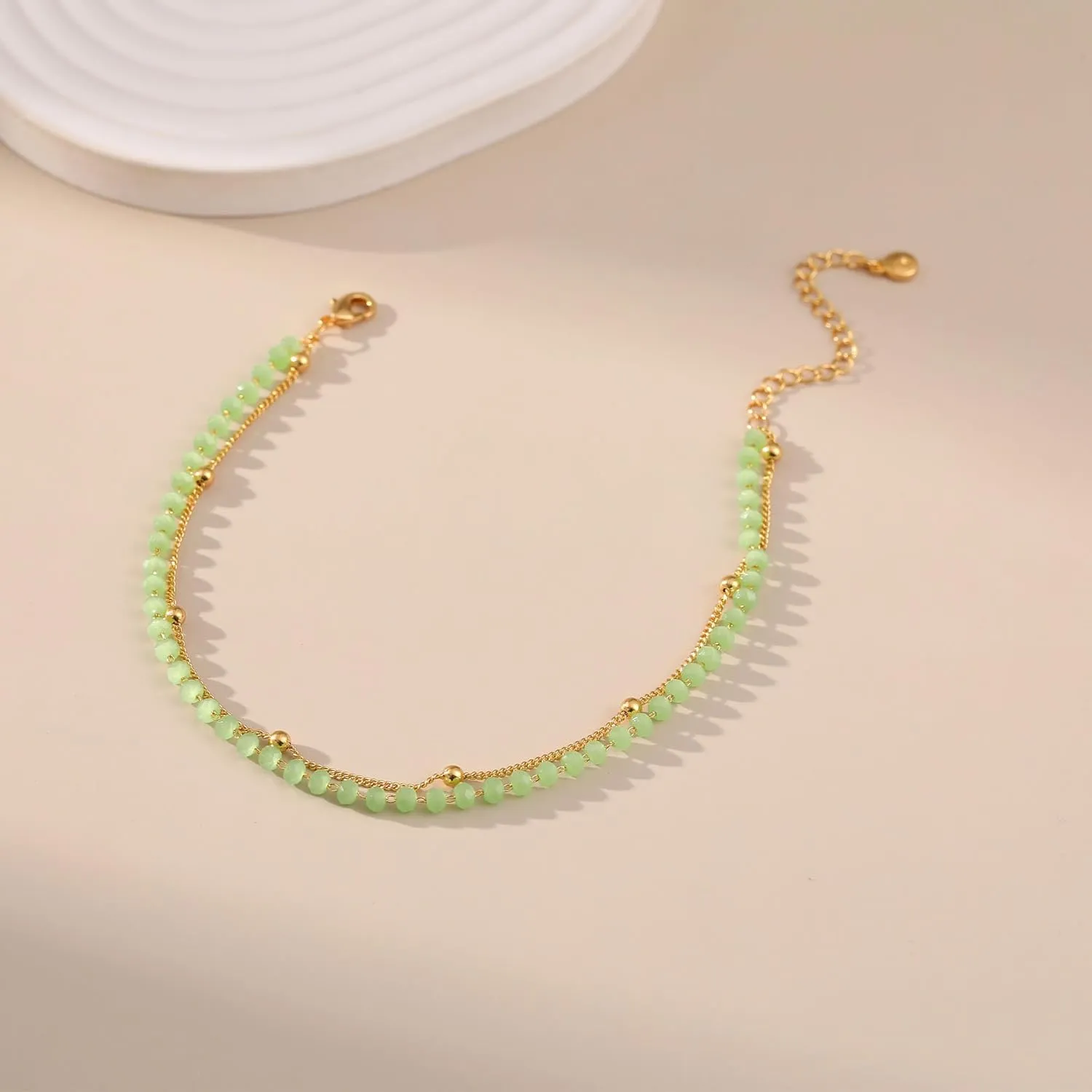 Yumikoo 18k Gold Plated Anklet Ankle Bracelets for Women